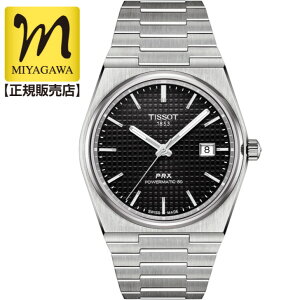 �y�S�i10%OFF�N�[�|���zTISSOT PRX �e�B�\ �s�[�A�[���G�b�N�X �I�[�g�}�e�B�b�N T137.407.11.051.00 �r���v �����Y T1374071105100 24�񖳋���