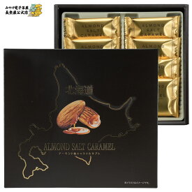 北海道 アーモンド塩キャラメルサブレ クッキー 焼菓子 個包装 8枚入り 北海道土産 ナガトヤ 長登屋公式