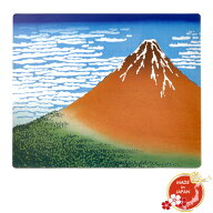 日本みやげ 和風 マウスパッド 凱風快晴【木版画原色版】 浮世絵 葛飾北斎 日本製 富嶽三十六景 外国人向…