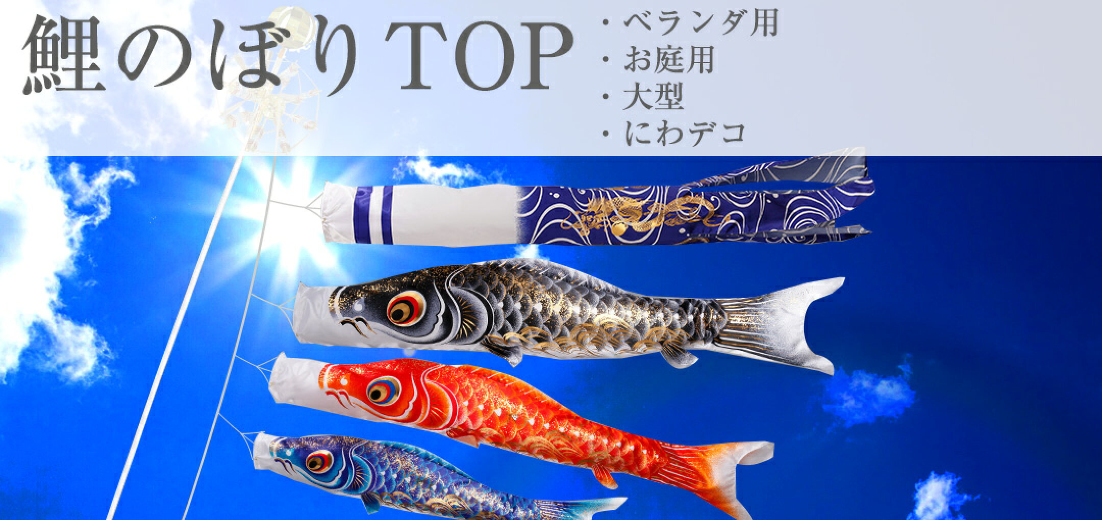 鯉のぼり特集