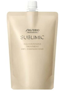  VZChE vtFbVi Tu~bN ANACeVu g[gg D p 450g ytBzlߑւ _[WPA SHISEIDO SUBLIMIC AQUA INTENSIVE