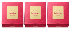 LULULUN(ルルルン) フェイスマスク ルルルンプレシャス 32枚入り 4FB (濃厚保湿タイプ) 3個セット
