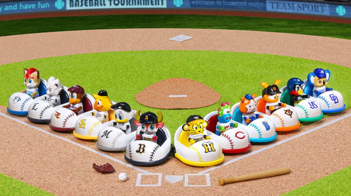 楽天市場】プロ野球トミカ マスコットカー おもちゃ 12球団セット 2024 