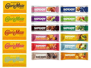 �\�C�W���C�i soyjoy �j12�� �� �J�����[���C�g�i calorie mate �j �u���b�N�^�C�v�i 2�{���� �j 5�� (���v17��) �l�ߍ��킹�Z�b�g