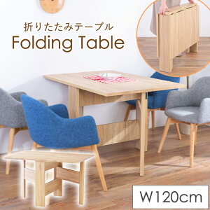 [|Cg10{!11/1`11/3] tH[fBOe[u 120cm ܂肽݃e[u _CjOe[u  Vv  ؖڕ RpNg rO 2l`4lp fXN