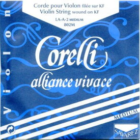 ヴァイオリン弦 Corelli alliance vivace(コレルリアリアンスビバーチェ)MEDIUM A ※メール便対応