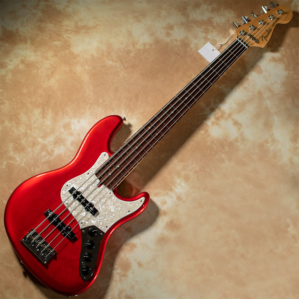 楽天市場】Fender/Made in Japan Limited Deluxe Jazz Bass V Crimson