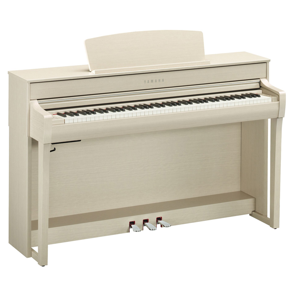 在庫あり ヘッドホン 本物新品保証 高低自在イス 電源アダプター付属 ヤマハ YAMAHA クラビノーバ CLP-745WA 最高の ホワイトアッシュ調 電子ピアノ