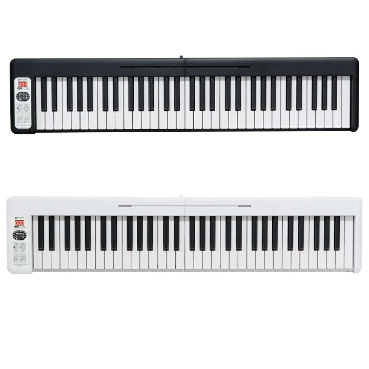 楽天市場】KIKUTANI キクタニ 折り畳み キーボード KDP-61P / 61鍵 