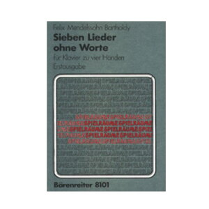 �y�s�A�m1��4��z������/7 Lieder ohne Worte