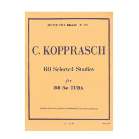 【チューバ教本】60の精選練習曲/60 Selected Studies