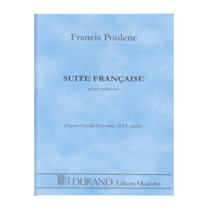 �y�X�^�f�B�X�R�A�z�t�����X�g�ȁF9�Ǌy��A�Ŋy��A�`�F���o���̂��߂�/Suite francaise d'apres C. Gervaise (XVIe siecle) FP 80 (1935)