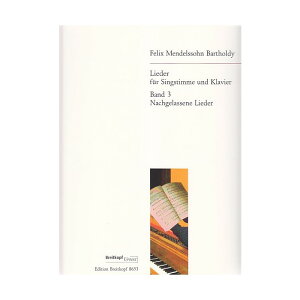 �y���y�y���z�̋ȏW3�F���O���o�ō�i/Lieder 3: Nachgelassene Lieder