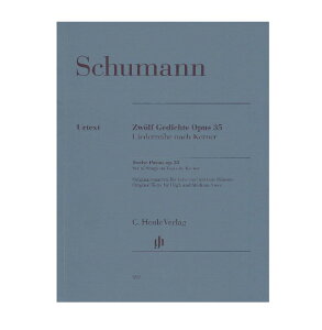 �y���y�y���z�P���i�[�ɂ��12�̎� op. 35/12 Gedichte op. 35: Liederreihe nach Kerner (1840) [G]