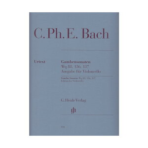 y`Fyz3̃KoE\i^F`F/Sonatas Wq 88 136 137: Edition for Violoncello