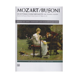 ysAm24ztIdtȁA[c@g̋tKV 459AIy͂ɊÂ/Duettino concertante based on the Finale of Concerto in F KV 459