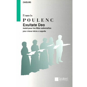 �y�����z�G�N�X���^�[�e�E�f�I�i�_�Ɍ������Ċ�щ̂��j/Exultate Deo motet pour les fetes solennelles pour choeur mixte [L]