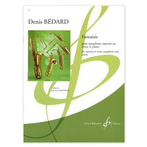 yTbNXyzt@^W[izȁj/Fantaisie pour saxophone soprano ou tenor et piano