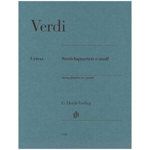 【室内楽楽譜】弦楽四重奏曲ホ短調/String Quartet in e