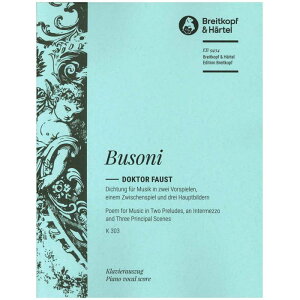 yIyĚžut@EXgmv/Doktor Faust K 303: Dichtung fur Musik [G]