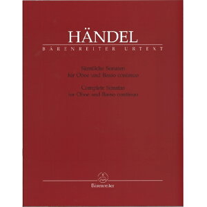 yI[{GyzI[{GE\i^SȁFHWV 357 366 363a/Sonatas for Oboe and Basso continuo Complete: HWV 357 366 363a