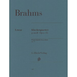 �y�����y�y���z�s�A�m�l�d�t�ȑ�1�ԃg�Z�� op. 25/Piano Quartet No. 1 in g op. 25 (1861)