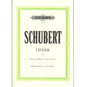 �y���y�y���z�̋ȏW1�F�O��̋ȏW�A���i�����p�j/Lieder 1: 92 Lieder (3 Song Cycles etc.) (Medium)