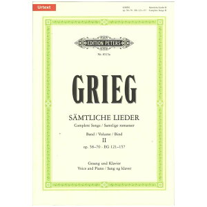 �y���y�y���z�̋ȑS�W��2��/Samtliche Lieder 2: op. 58-70 EG 121-157 [Nor/G/E]