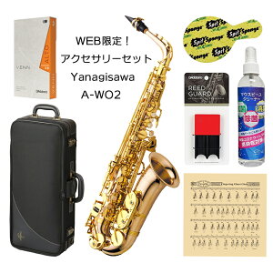 WEB限定アクセサリーセット！ Yanagisawa アルトサックス A-WO2 ヤナギサワ 在庫有り・検品調整後出荷 管楽器 送料無料