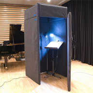 在庫有り 簡易吸音ブース ベリーク VERY-Q VQ910 Vocal Booth Set 0.5畳 [吸音タイプ/グレー]