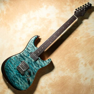 infinite/Trad ST Lami Quilt Top/Wenge Neck Denim Blue