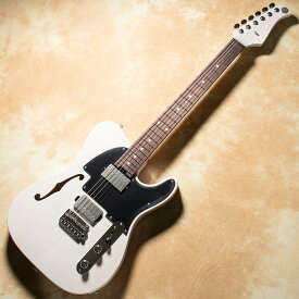 Kz Guitar Works/Kz TL Trad Semi-Hollow 22 2H5 1P Korina See-Through White