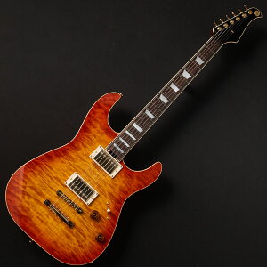 Kz Guitar Works/Kz SS-1 Custom Quilt Maple Bengal Tiger Honey Burst
