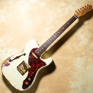 Xotic/XTC-1 TL Vintage White over Burgundy Mist Heavy Aged Gold Parts