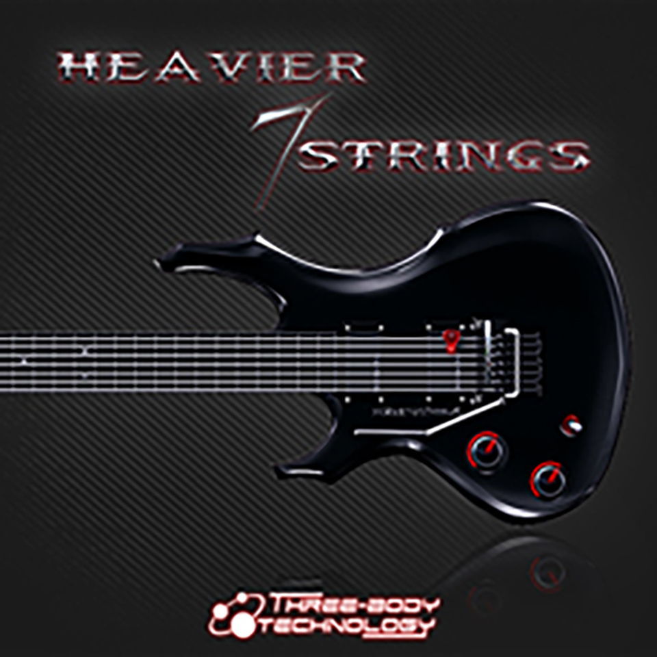 ヘヴィメタルの魂を宿した7弦ギター音源 Three-Body Tech HEAVIER 7 STRINGS 全商品オープニング価格