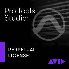 Avid/Pro Tools Studio 永続ライセンス【永続版新規購入】【オンライン納品】【在庫あり】