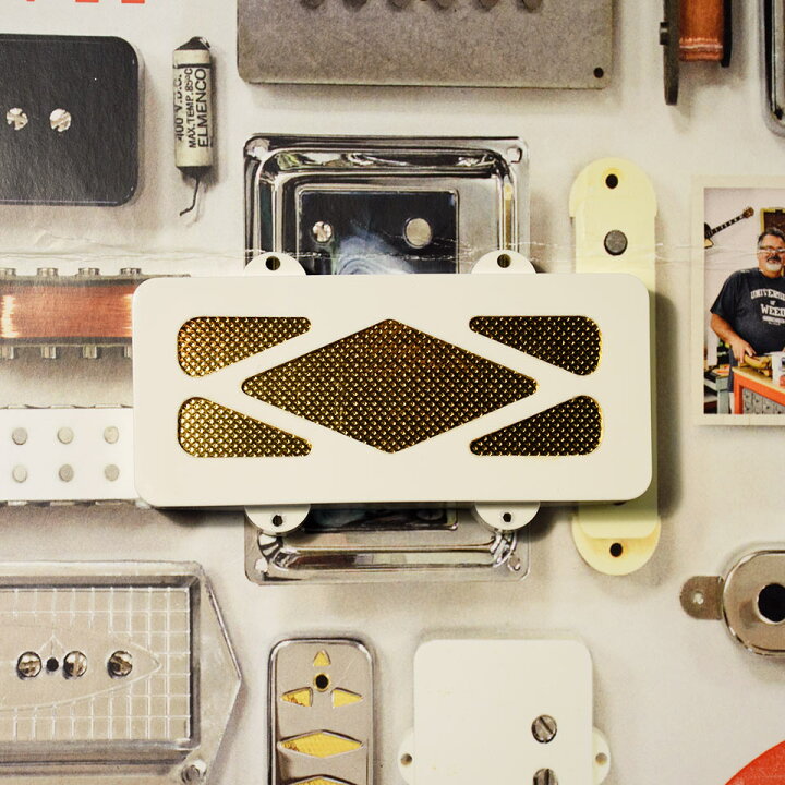 楽天市場】Curtis Novak Pickups/JM-GF Neck Partiment Gold stipple 