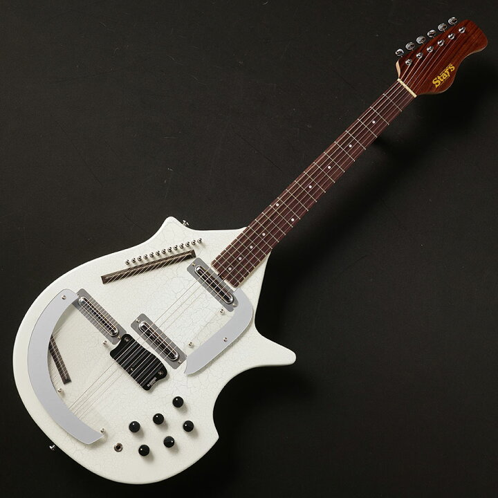 楽天市場】STARS/Guitar Sitar (White) エレクトリック ギター 