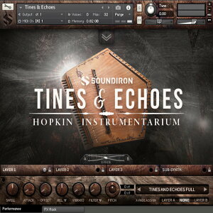 SOUNDIRON/HOPKIN INSTRUMENTARIUM : TINES & ECHOES�y�I�����C���[�i�z�y�݌ɂ���z