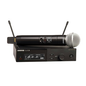 SHURE/SLXD24/SM58�ySM58���C�����X�w�b�h�t�����f���z�y�N���A�����X�Z�[���FREC�z�y�݌ɂ���z
