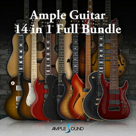 AMPLE SOUND/AMPLE GUITAR 14in1 FULL GUITAR BUNDLE【オンライン納品】【在庫あり】
