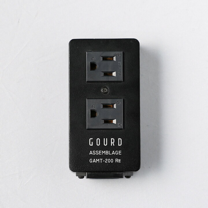 楽天市場】GOURD/ASSEMBLGE GAMT-200Re 2口電源タップ : 宮地楽器