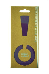 mimimamo/スーパーストレッチヘッドホンカバー M (パープル)【ネコポス発送】