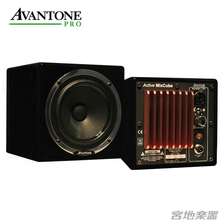 楽天市場】Avantone Pro/Active Mixcubes ブラック【ペア】 : 宮地楽器 