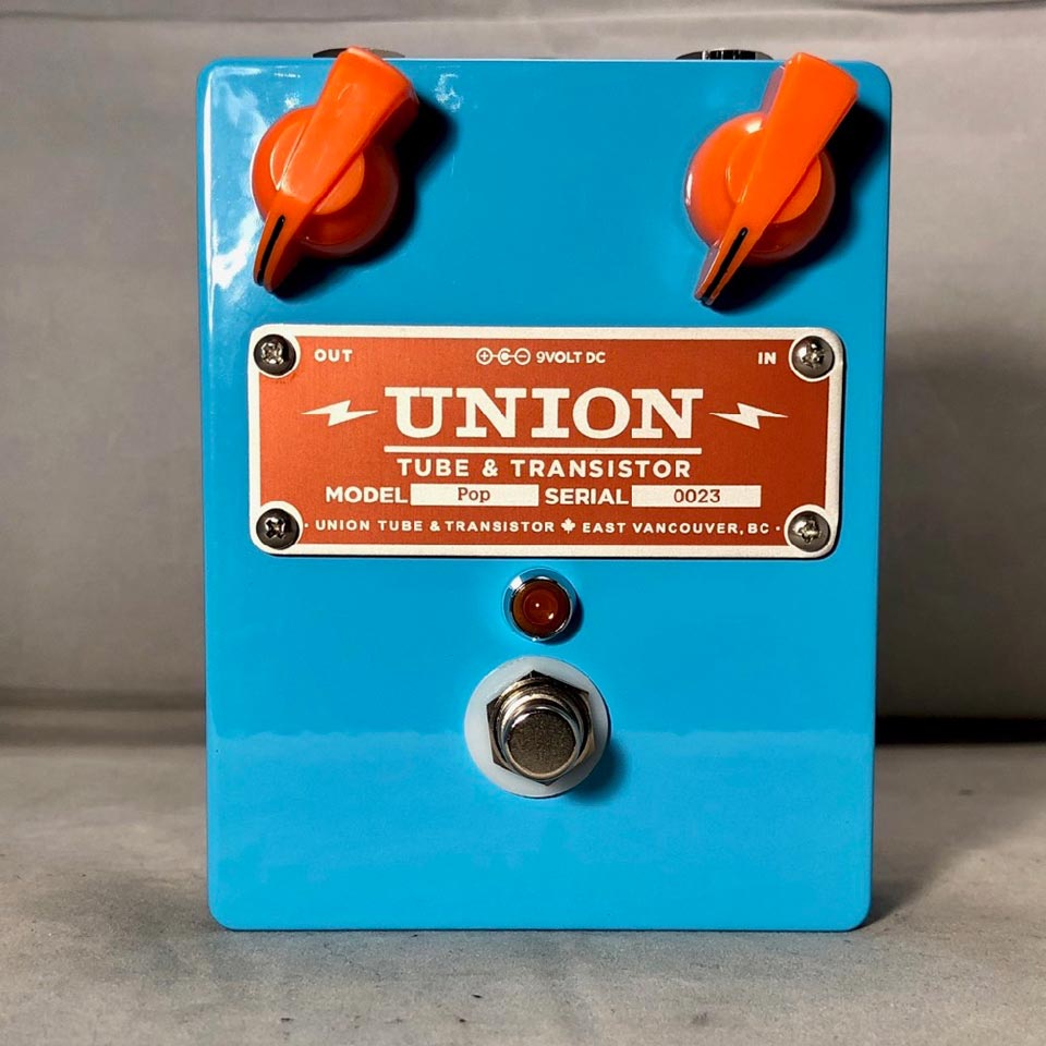 特別セーフ Tube Transistor Pop 在庫あり 数量限定 フットスイッチハットプレゼント Union エフェクター Www Rtd Dj