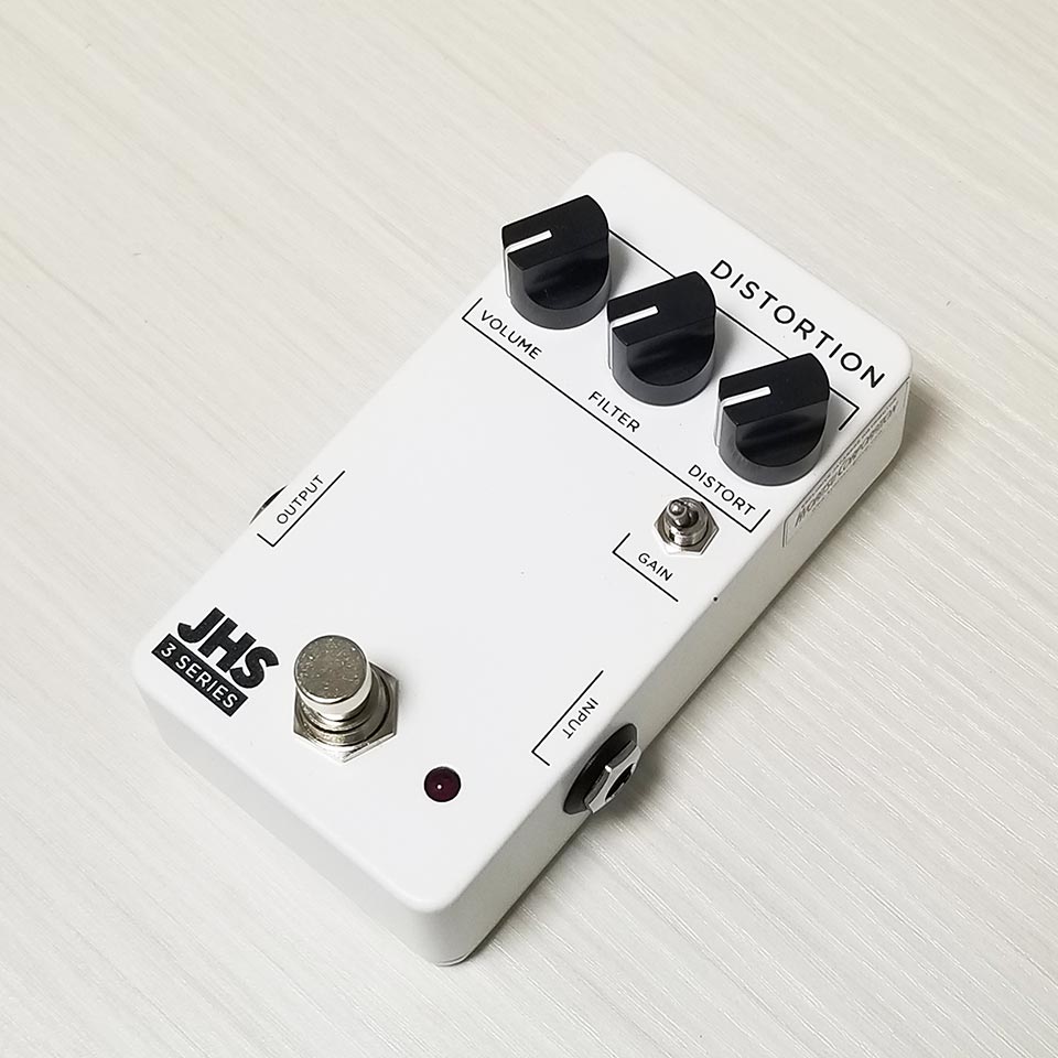 JHSから圧倒的なコストパフォーマンスを誇る新シリーズが登場 JHS Pedals プレゼント 3 Series お取り寄せ商品 DISTORTION ディスカウント