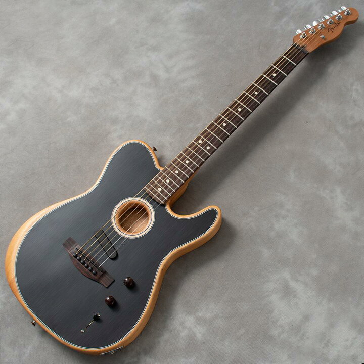 楽天市場】Fender/Acoustasonic Player Telecaster BRSH BK (Brushed 