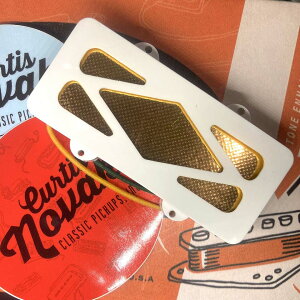 Curtis Novak Pickups/JM-GF Diamond NeckyWhite CoverzyGold stipplezy񂹏iz