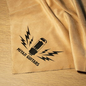 LIVE LINE/Miyaji Guitars Original Wiping Cloth ワイピング・クロス (Beige/ベージュ)【在庫あり】