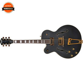Gretsch/G5191BKLH Tim Armstrong Signature Electromatic Hollow Body with Gold Hardware, Left-Handed Matte Black【受注生産】【送料無料】
